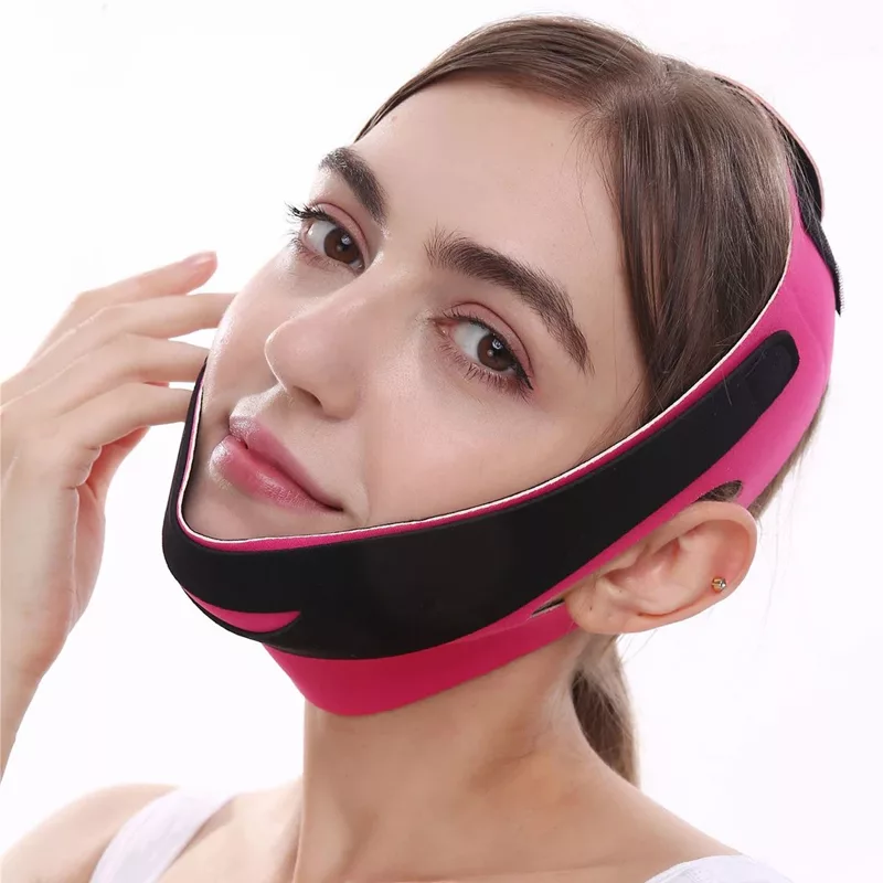 V-line chin strap, chin strap, face contouring strap, face slimming strap
